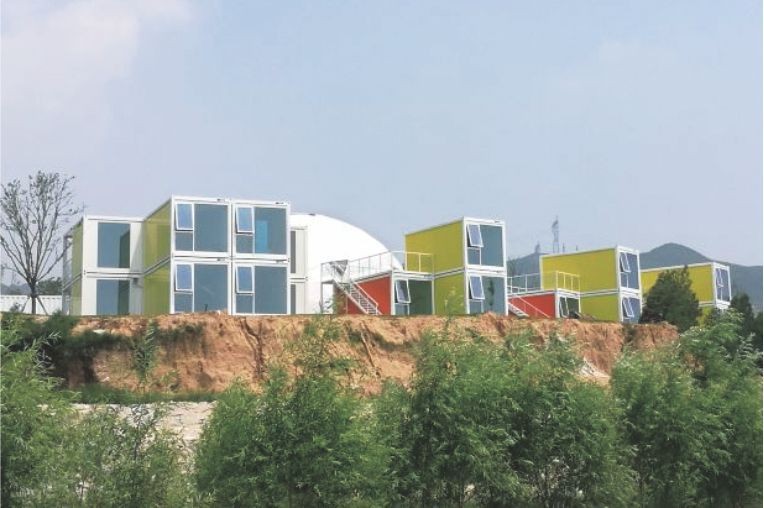 模塊化箱式房組合建筑-風景區別墅